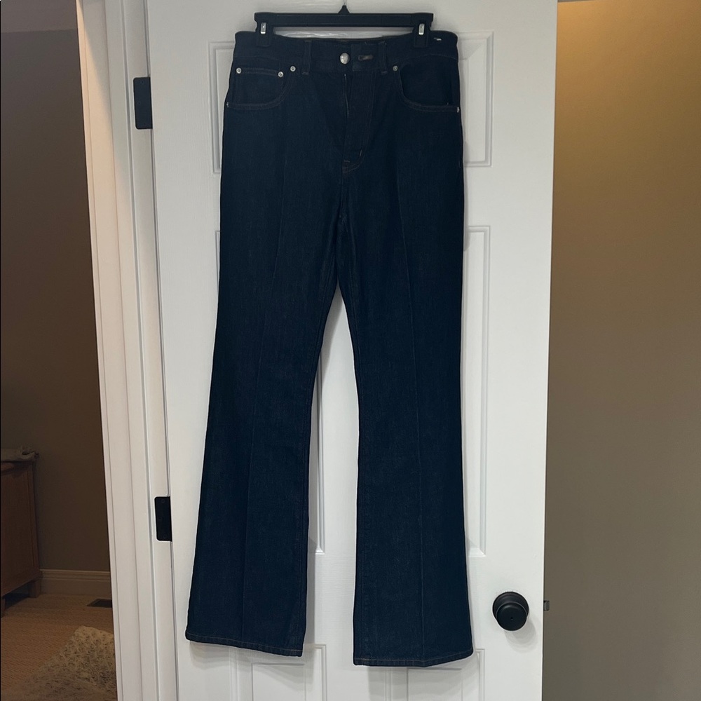 Madewell Dark Blue Flare Jeans
